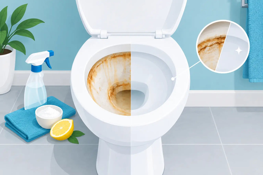 How to Remove Toilet Rust Without Heavy Scrubbing
