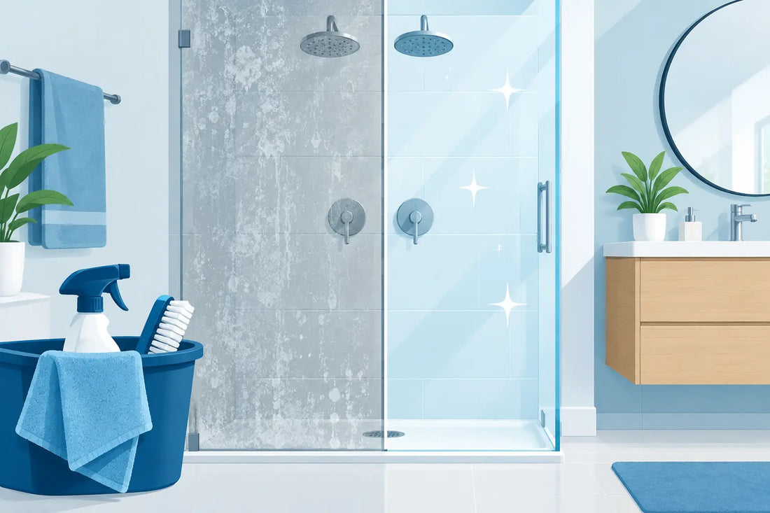 Mineral Scale Cleaning for Clearer Bathrooms