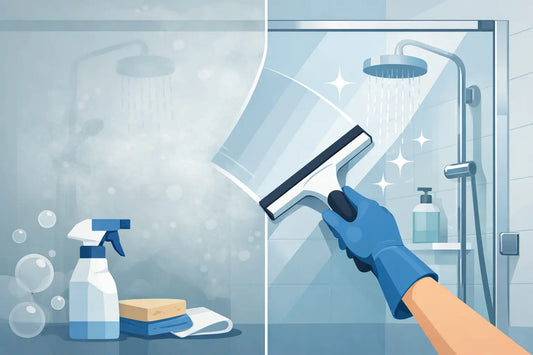 How to Remove Cloudy Film From Shower Screen