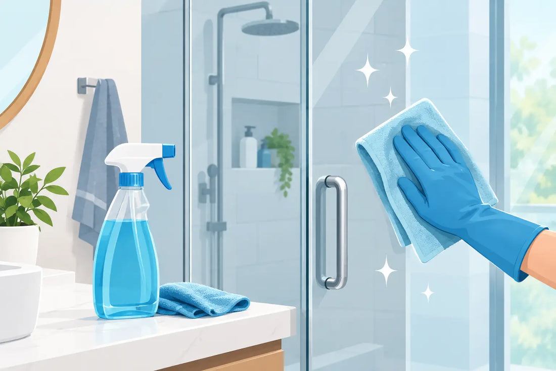 How to Make Bathroom Glass Streak Free at Home