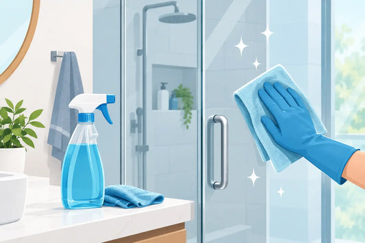 How to Make Bathroom Glass Streak Free at Home