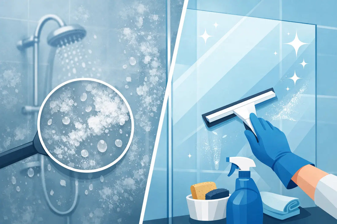 How to Remove Calcium Deposits From Glass