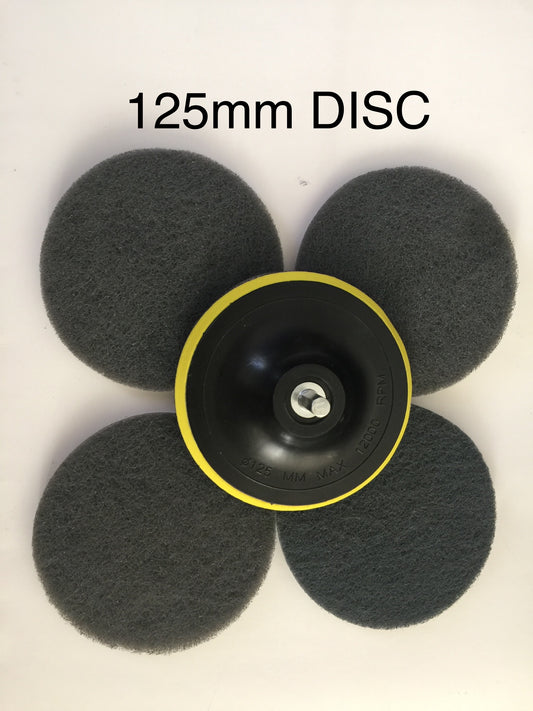 125mm SCOURING DRILL DISCS